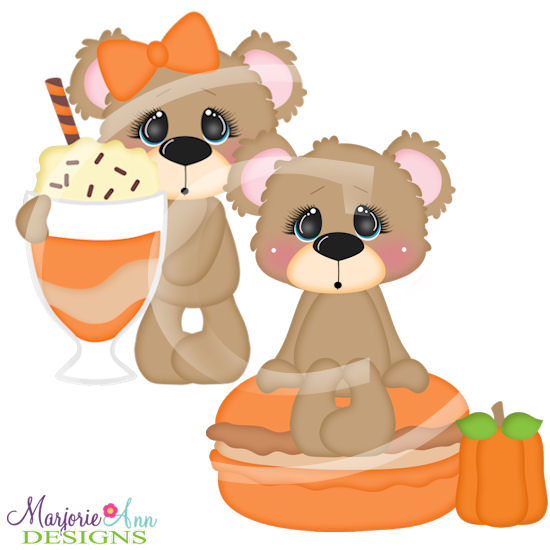 Charlie & JoJo Fall Sweets 3 SVG Cutting Files + Clipart - Click Image to Close